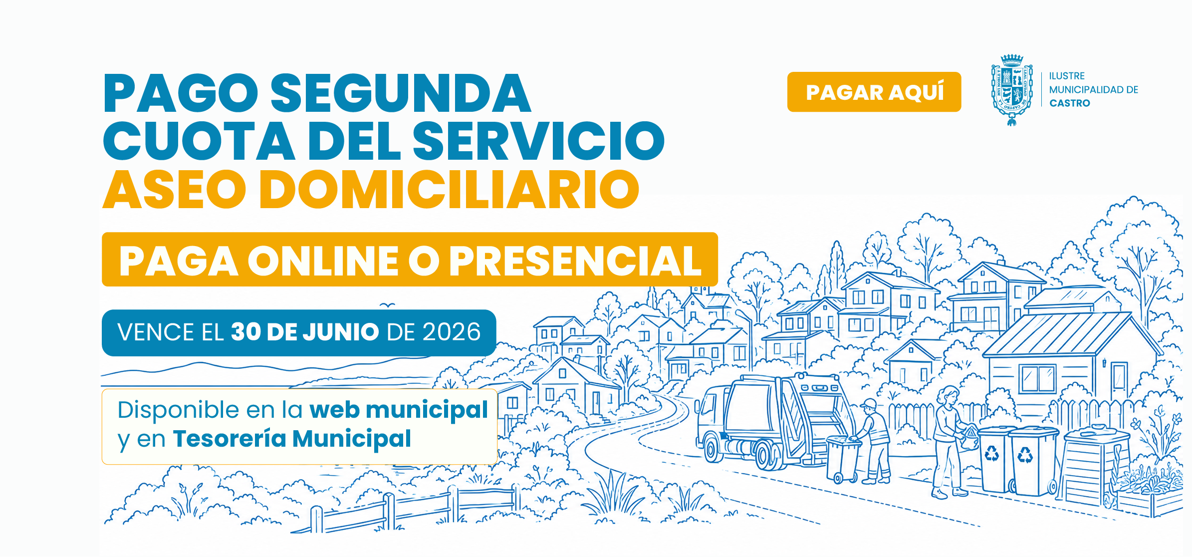 Pago Cuotas Aseo Municipal